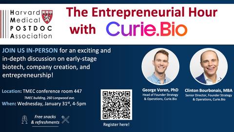 Entrepreneurial Hour with Curie.Bio