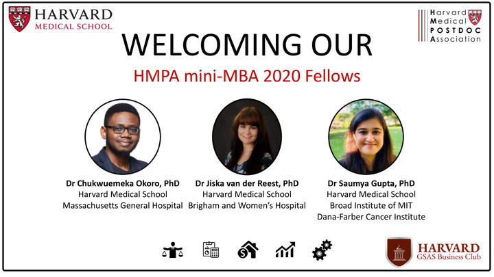HMPA Mini MBA 2020 Fellowship awardees